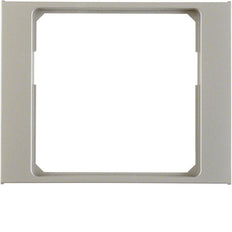 Hager Berker K.5 Anillo Adaptador Para Pieza Central 50x50mm Acero Inoxidable - 11087104 [2 piezas]