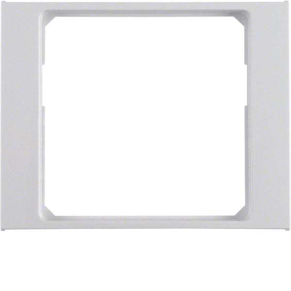 Hager Berker K1 Anillo Adaptador Para Pieza Central 50x50 mm Blanco Brillante - 11087109 [2 piezas]