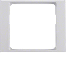 Hager Berker K1 Anillo Adaptador Para Pieza Central 50x50 mm Blanco Brillante - 11087109 [2 piezas]