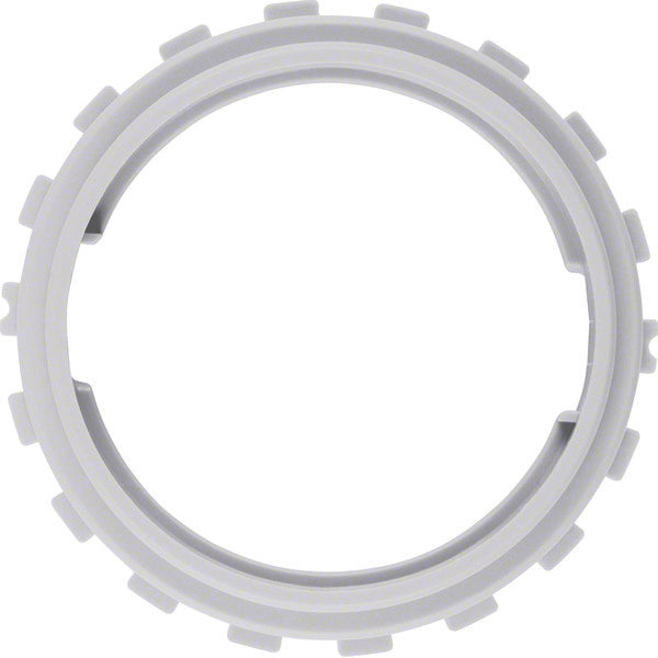 Hager Berker Integro 5mm Espesor Material Anillo de apriete Gris - 81836 [5 piezas]