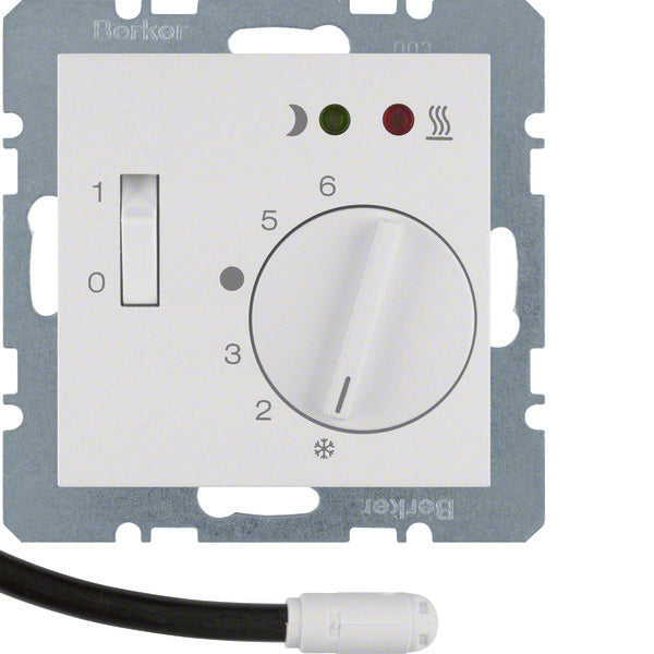 Termostato de suelo Hager Berker con interruptor de contacto - 20341909