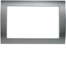 Marco de cubierta Hager Berker MT 701 Plus KNX Acero inoxidable lacado - 75940003