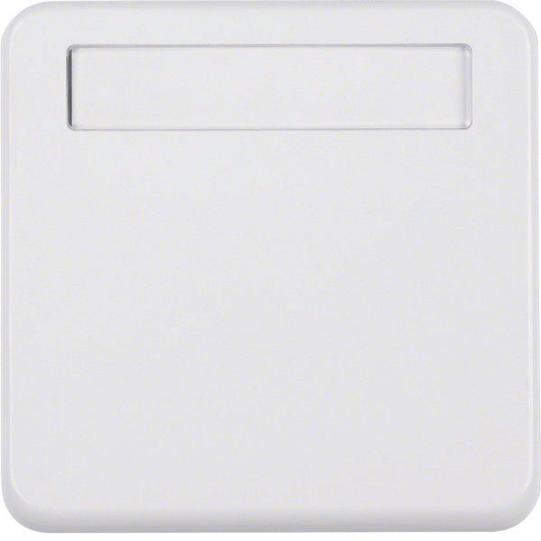 Hager Berker Anillo intermedio con tapa abatible Campo de texto IP44 - 102259