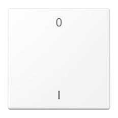 Jung EnOcean Transmisor de pared de 2 canales LS990 con símbolos 01 - ENOLS990-01WWM