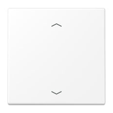 Jung EnOcean Transmisor de pared de 2 canales con símbolos de flecha LS990 - ENOLS990PWWM