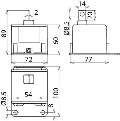 Pararrayos Dehn Bloc Maxi 1 255V - 900220