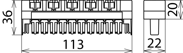 Dispositivo de corriente de rayo Dehn Rapid LSA FSD DRL 10 B 180 FSD - 907401