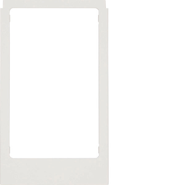Marco angular grande diseño plástico brillante blanco polar - WD2221