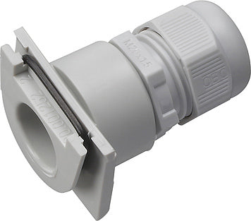 Adaptador de entrada de cables de montaje en superficie Gira M20 Gris - 000630 [2 piezas]