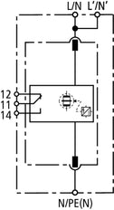 Dehnbloc M 1 150 FM Lightning Current Arrester - 961115