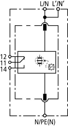 DEHN DB M 1 255 FM DEHNBLOC M FM Pararrayos - 961125