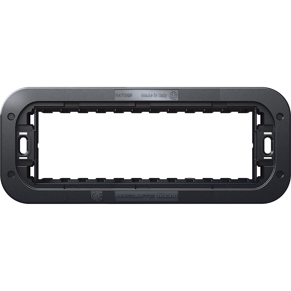 Soporte de aire Bticino Axolute con 6 módulos - BTH4706W