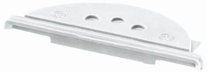 ABB Busch-Jaeger Entrada de cables 2 In/1 In 2134 W-54 Blanco océano - 2CKA001761A1507 [5 piezas]