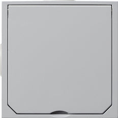 Accesorio de fundición de aluminio Gira Inset Box Simple - 011800