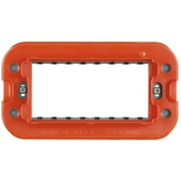 Bticino Axolute In-Wall Frame Soporte para 4 módulos - BTH4704 [2 piezas]