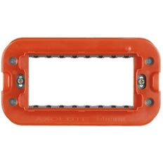 Bticino Axolute In-Wall Frame Soporte para 4 módulos - BTH4704 [2 piezas]