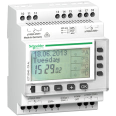 Schneider Electric Interruptor horario anual programable de 4 canales - CCT15940