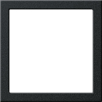 Placa de montaje Gira System 55 Negro mate - 264810 [2 piezas]