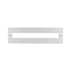 Eaton Placa Frontal Acero 45mm Recorte Gris 150x400mm - 286678