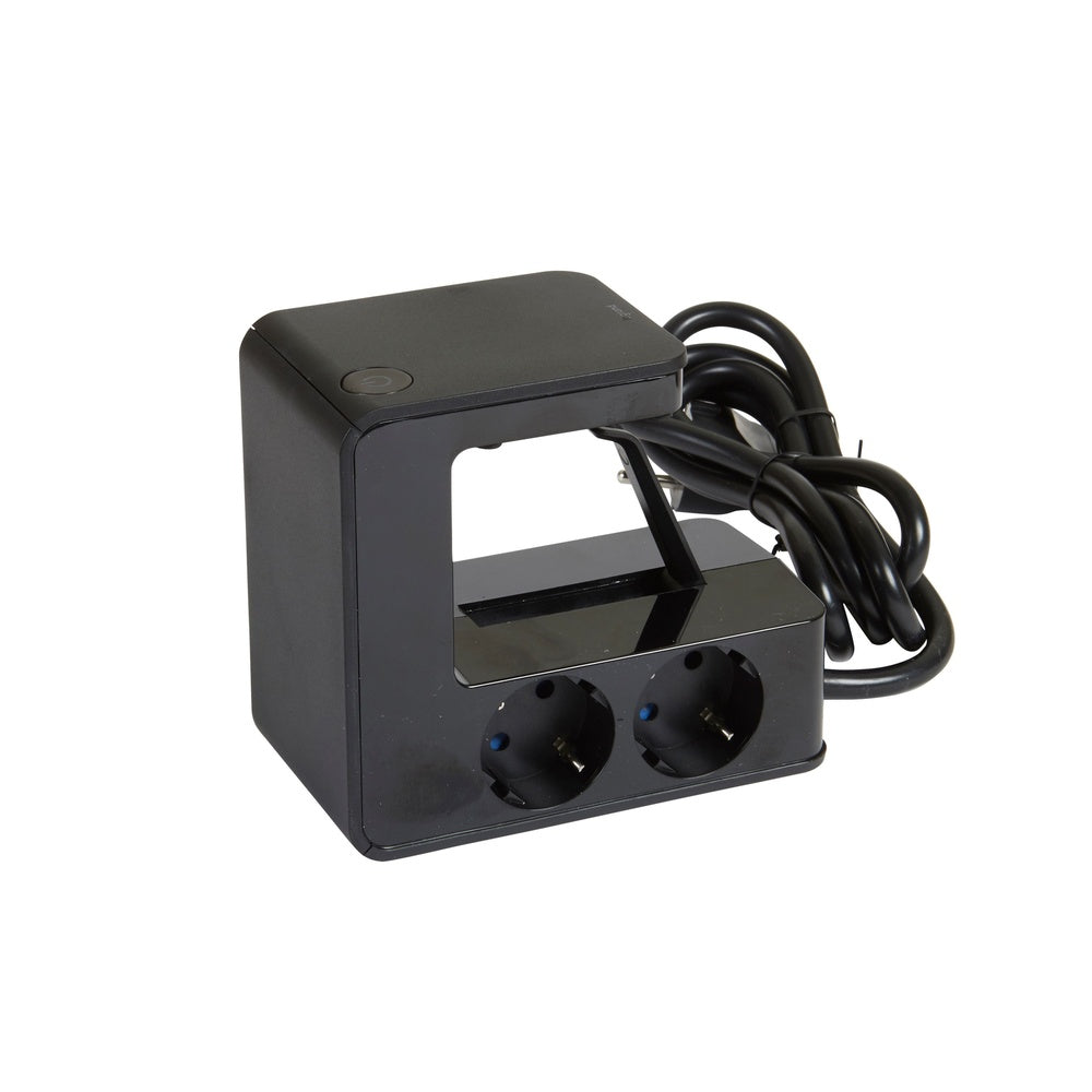 Legrand U-Power 4 tomas con toma de tierra y 2x USB tipo A 1,5M - 694812