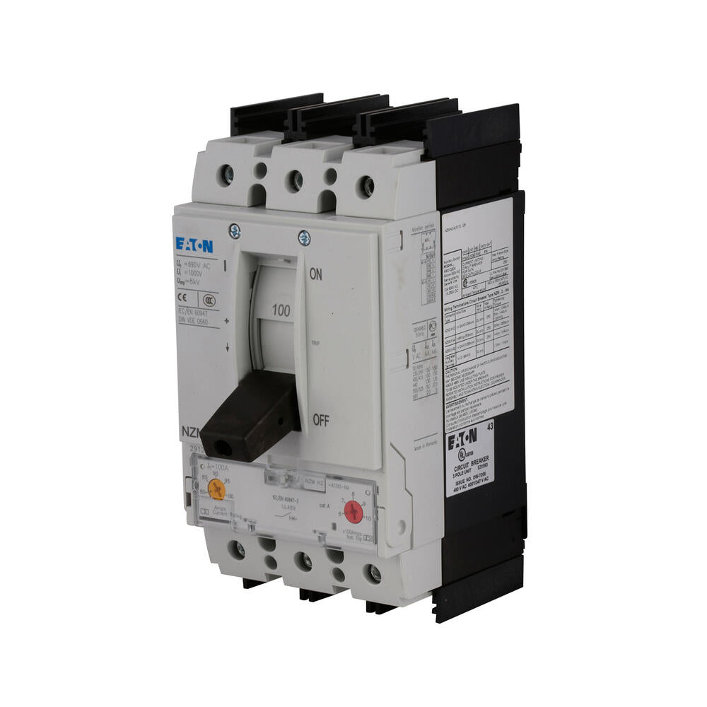 Eaton NZM2 3P 125A Interruptor automático con RCD 30mA Tipo B AC/DC Sensible - 184960