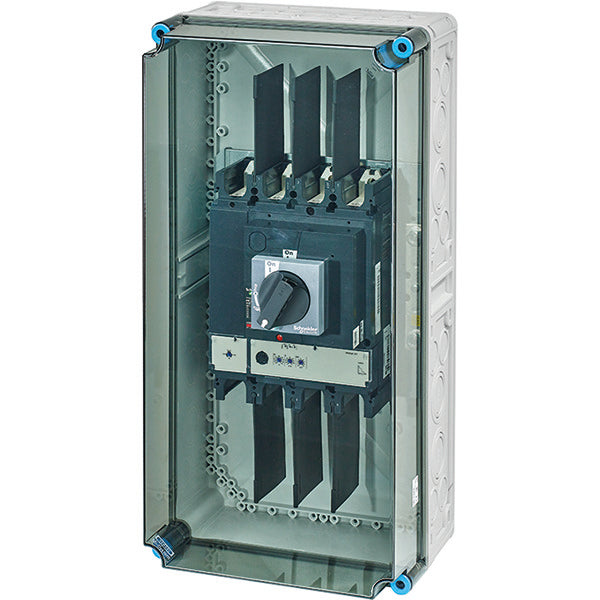 Hensel MI 7444 Armario de Interruptores de Potencia 400A 4P BM3 - Mi 7444
