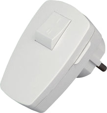 Kopp Enchufe En Ángulo Recto Con Interruptor Blanco Ártico - 170402006