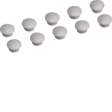 Hager Vision Tapón de sellado Juego de 10 - VKG60T [5 piezas]