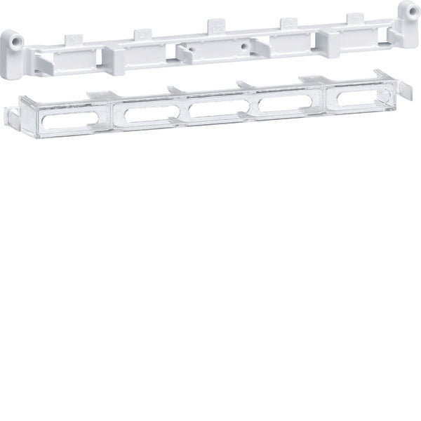 Hager Vision Soporte de pinza adicional RAL 9010 - VKG92T