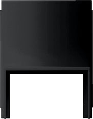 Gira Studio Adaptador Entrada de Cable 1-Canal 20x30mm Negro - 0017055 [2 piezas]