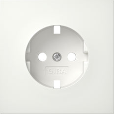 Gira F100 White Schuko Socket Cover - 4920112 [2 pieces]