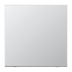 Transmisor de pared Bluetooth LS990 de Jung de 2 canales con revestimiento de aluminio - BLEAL2990-L