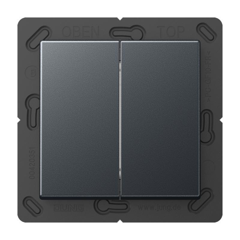 Jung A500 Transmisor de pared de 4 canales Ant Mate - FOHA595ANM