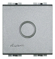 Bticino Blind Plate 2 Módulo Tech Con Push Lockout - BTNT4951 [2 piezas]