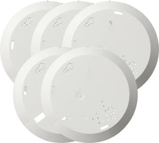Gira Juego de 5 placas de montaje para detectores de humo Blanco - 845000