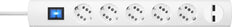 Central de cordones Kopp Duoversal Plus con interruptor y USB - 234902000
