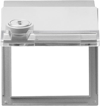 Gira TX44 Placa de transición bloqueable de color aluminio - 069465