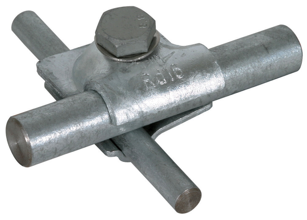 Abrazadera Dehn MV con tornillo hexagonal y arandela elástica - 392050 [2 unidades]