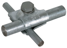 Abrazadera Dehn MV con tornillo hexagonal y arandela elástica - 392050 [2 unidades]