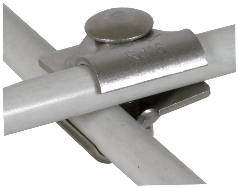 Dehn MV Abrazadera StSt Rd 16/16mm Con Tornillo Cabeza Truss - 393069