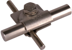 Abrazadera Dehn MV 8-10/16mm Acero Inoxidable Con Tornillo Hexagonal - 392059