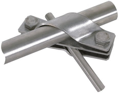 Dehn StSt Soporte De Conexión Para Barras De Tierra V4A D25mm Rd 7-10mm Fl-40 - 649015