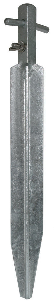 Espiga de puesta a tierra Dehn StSt Tornillo tuerca de mariposa M8 600mm - 634160