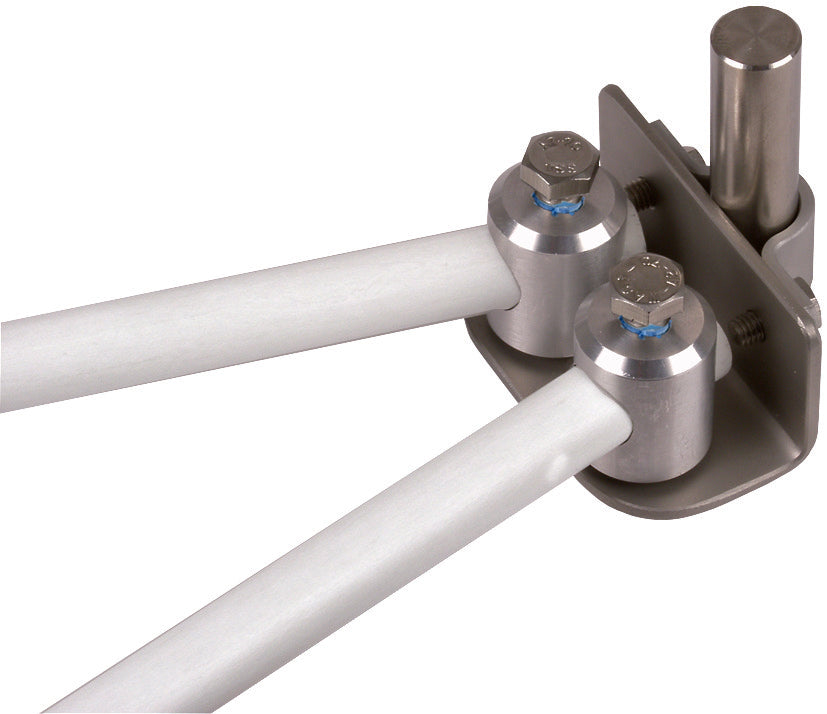 Adaptador Dehn Soporte Acodado Varillas de Terminación de Aire V2A - 106325