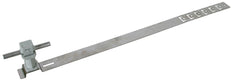 Dehn Roof Conductor Holder UNIsnap StSt Plastic Grey H36 Rd8 - 204199