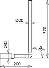 Sonda de Ensayo Acodada Dehn Con Perno M8 Para PHE 3-36KV - 766950