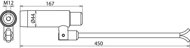 Sensor de campo E de Dehn L 167mm Para interruptores de exterior - 767577