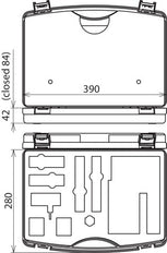 Dehn Estuche De Plástico Para Dehncap 395x295x105mm - 767107