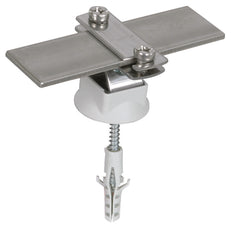Dehn Soporte De Conductor StSt Para Fl 30mm/Rd6-10mm Con Tornillo Para Madera - 274230