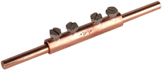 Manguito de conexión de cobre Dehn para varilla de 8 mm con 4 tornillos M6x8 mm - 385207